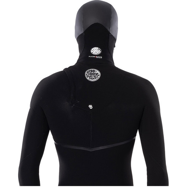 2026 Rip Curl Flashbomb 3mm Neoprene Hood WHOYGM - Black